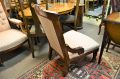 Victorian mahogany low chair Thumbnail 3