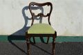 Set of six victorian rosewood chairs Thumbnail 3