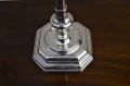 Pair silver candlesticks Thumbnail 3