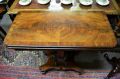 Mahogany turn over leaf card table Thumbnail 3