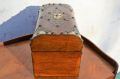 Victorian walnut tea caddy Thumbnail 3