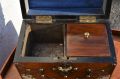 Victorian walnut tea caddy Thumbnail 3