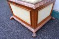Victorian walnut ottoman Thumbnail 4