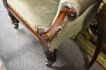 19th century mahogany armchair Thumbnail 2