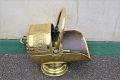 Victorian brass coal scuttle Thumbnail 1