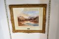 Prudence turner gilt framed watercolour Thumbnail 3