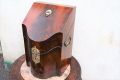 Georgian mahogany cultlery box Thumbnail 2