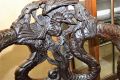 Pair of carved chinese armchairs  Thumbnail 2
