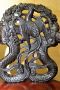 Pair of carved chinese armchairs  Thumbnail 3