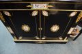 Victorian ebony side cabinet Thumbnail 2