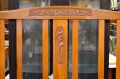 Art nouveau mahogany bed Thumbnail 3