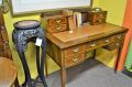 Edwardian mahogany desk Thumbnail 2
