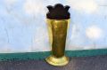 Brass & oak stick stand Thumbnail 2