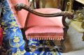 Large oak armchair Thumbnail 3