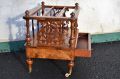 Victorian walnut canterbury Thumbnail 3