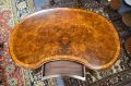 Victorian burr walnut table Thumbnail 2