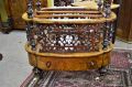Victorian burr-walnut canterbury Thumbnail 6