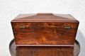 Victorian rosewood tea caddy Thumbnail 3