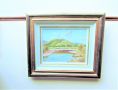 Gilt framed oil painting by irish artist sam mclarnon  Thumbnail 1