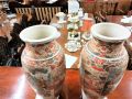 Pair of japanese  satsuma vases Thumbnail 4