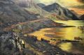 Large gilt framed 19th century oil painting Thumbnail 2