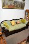 19th century mahogany double ended settee Thumbnail 3