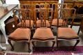 Set of six mahogany chairs Thumbnail 4