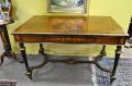 French rosewood table with inlay Thumbnail 2