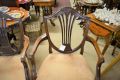 Pair of 19th century mahogany armchairs Thumbnail 2