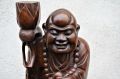 Carved chinese wooden figure Thumbnail 2