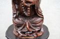 Carved chinese wooden figure Thumbnail 3