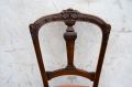 Set of six victorian mahogany chairs Thumbnail 2
