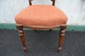 Set of six victorian mahogany chairs Thumbnail 3