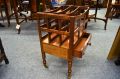 Georgian mahogany canterbury Thumbnail 2