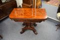 19th century mahogany card table Thumbnail 2