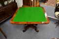 19th century mahogany card table Thumbnail 4