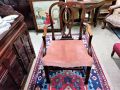 Set of eight dining mahogany dining room chairs  Thumbnail 4