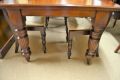 Late victorian mahogany dining table Thumbnail 3