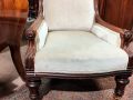 Victorian mahogany chair Thumbnail 2