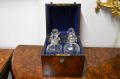 19th century walnut decanter box Thumbnail 2