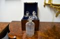 19th century walnut decanter box Thumbnail 4