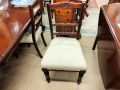 Set of six edwardian mahogany chairs Thumbnail 2