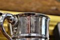 18th century irish silver cup with liner Thumbnail 3