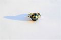 14ct gold pearl & diamond ring Thumbnail 3