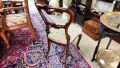 Set of six victorian mahogany chairs Thumbnail 4