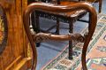 Victorian mahogany low chair Thumbnail 2