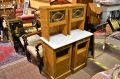 Pair of french marble pedestals Thumbnail 2