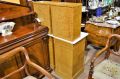 Pair of french marble pedestals Thumbnail 3