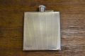 Silver hip flask Thumbnail 2