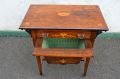 Victorian work table with inlay Thumbnail 2